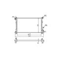Radiator apa MTR 13054771