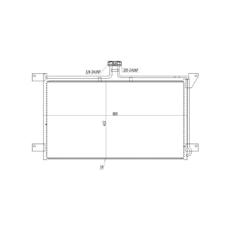 Radiator clima MTR 13054779