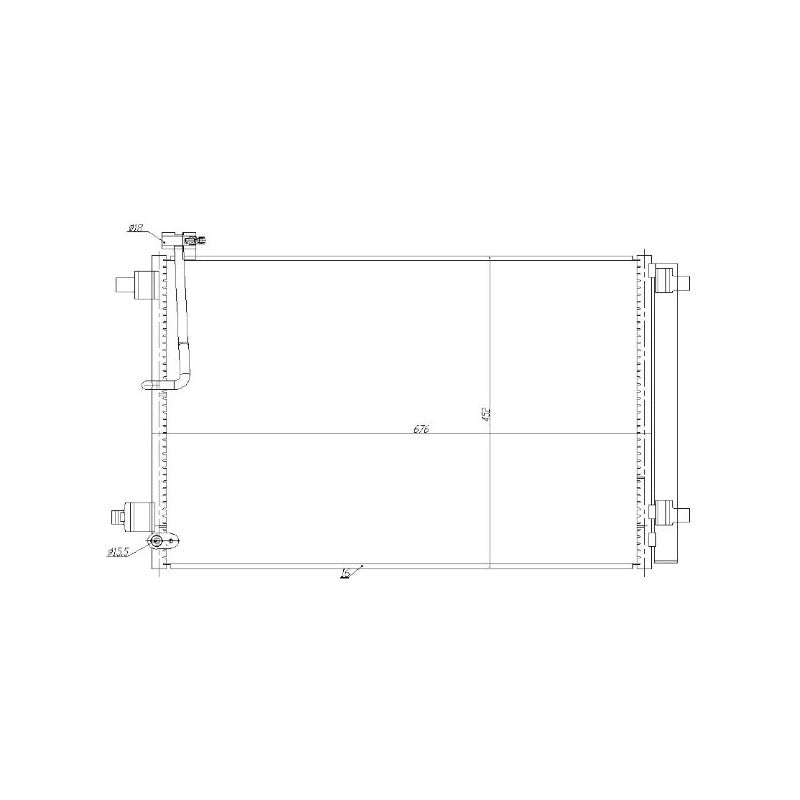 Radiator clima MTR 13054821