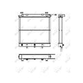 Radiator apa NRF 52129