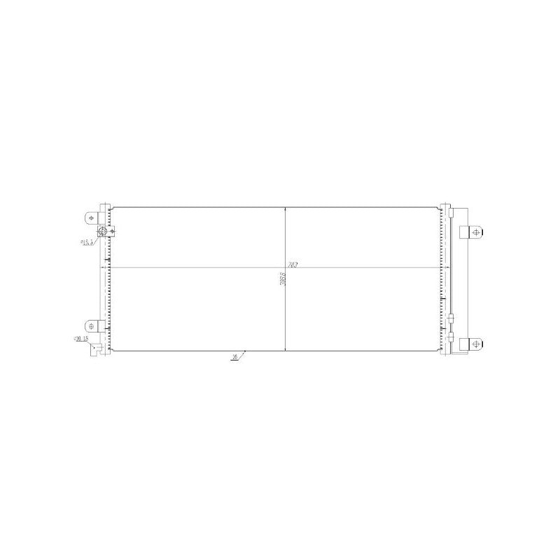Radiator clima MTR 13054850