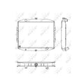 Radiator apa NRF 504125