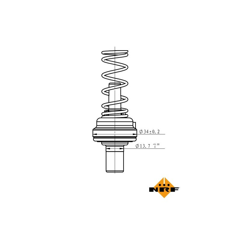 Termostat NRF 725195