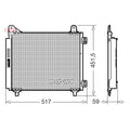 Radiator clima DENSO DCN21035