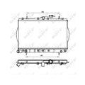 Radiator apa NRF 53262