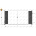 Radiator clima NRF 35943