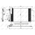 Radiator clima NRF 35974