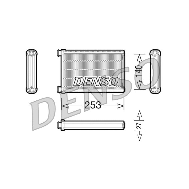Radiator habitaclu DENSO DRR05005