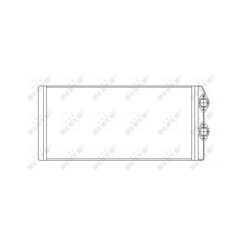 Radiator habitaclu NRF 53545