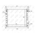 Radiator apa NRF 58454