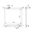 Radiator apa NRF 59223