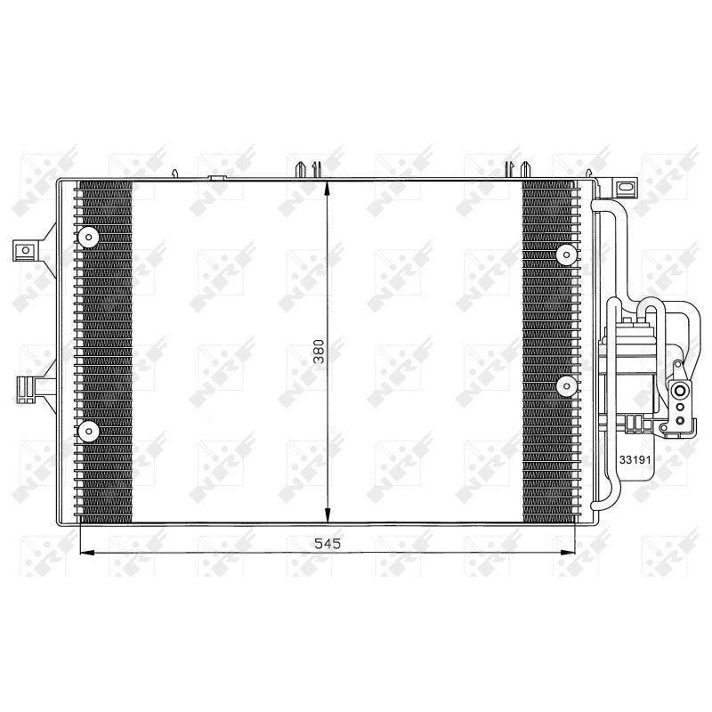 Radiator clima NRF 35529