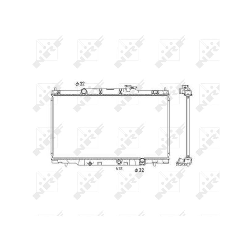 Radiator apa NRF 53573