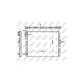Radiator apa NRF 50479
