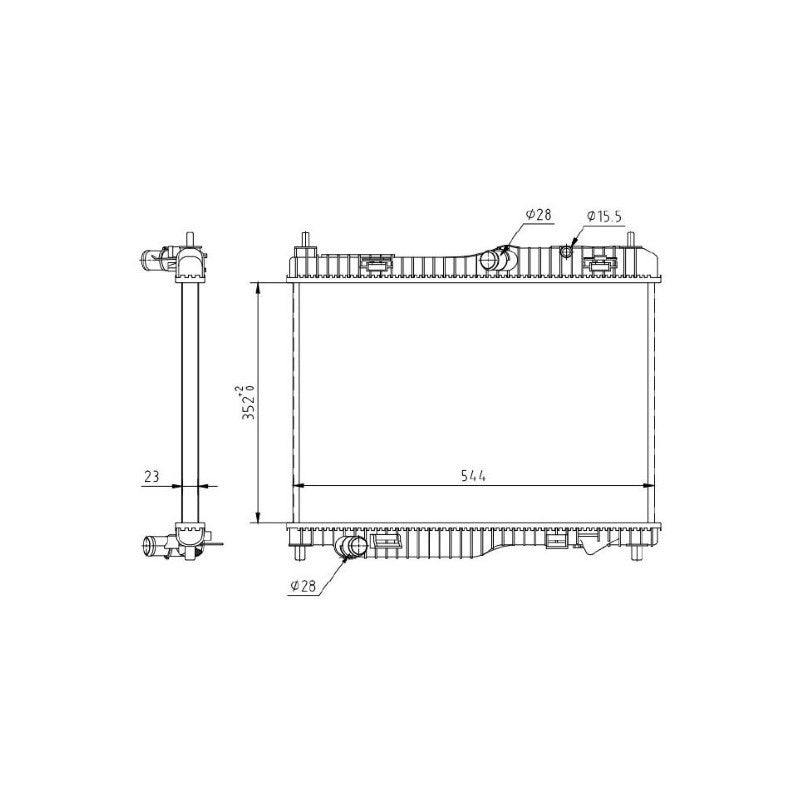 Radiator apa MTR 13054772