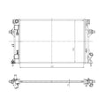 Radiator apa NRF 550035