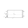 Radiator clima MTR 13054680