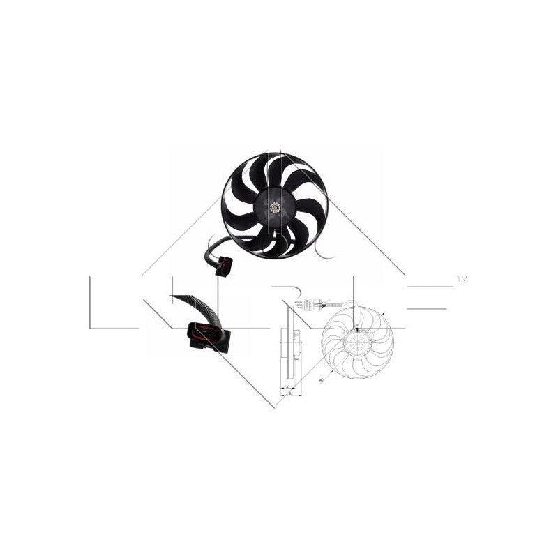 Ventilator racire NRF 47398