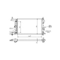 Radiator apa MTR 13054569