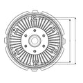 Vascocuplaj ventilator NRF 49722