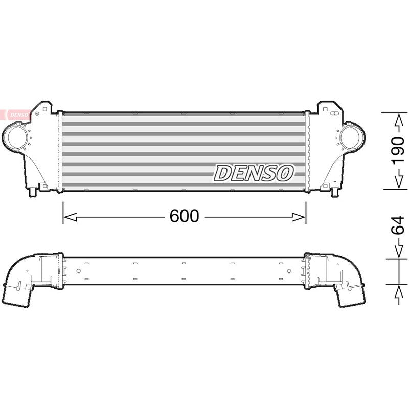 Intercooler DENSO DIT12005