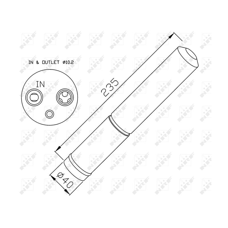 Filtru uscator clima NRF 33225