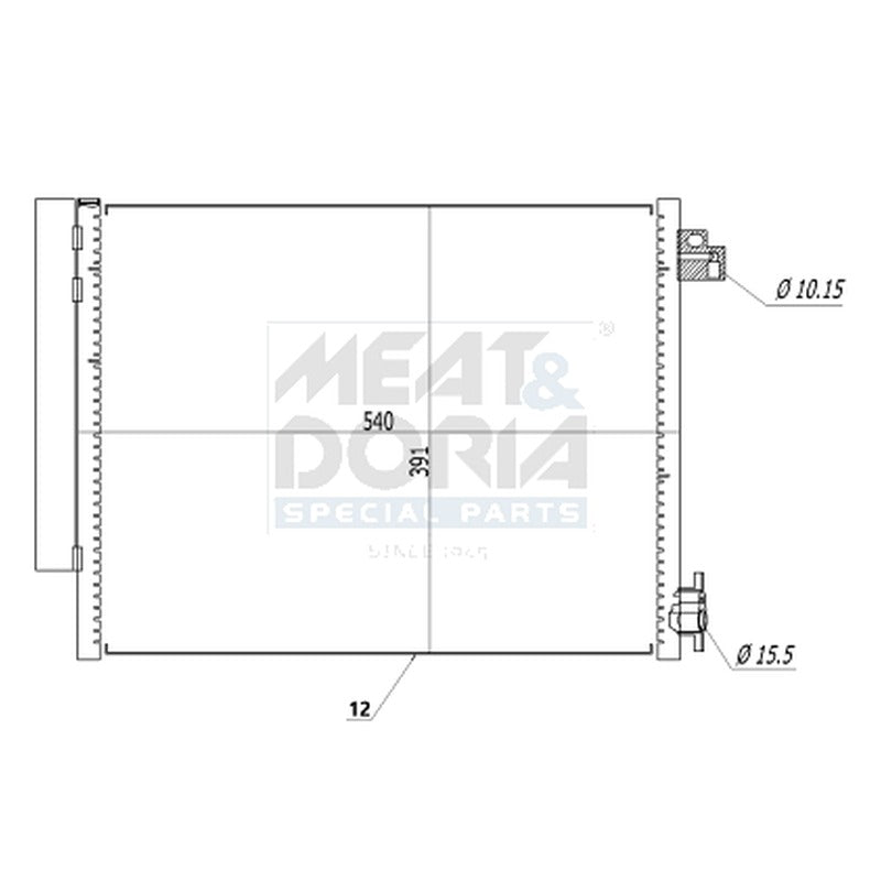 Regulator ventilator habitaclu Meat & Doria 667255