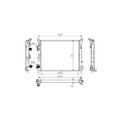 Radiator apa MTR 13054416