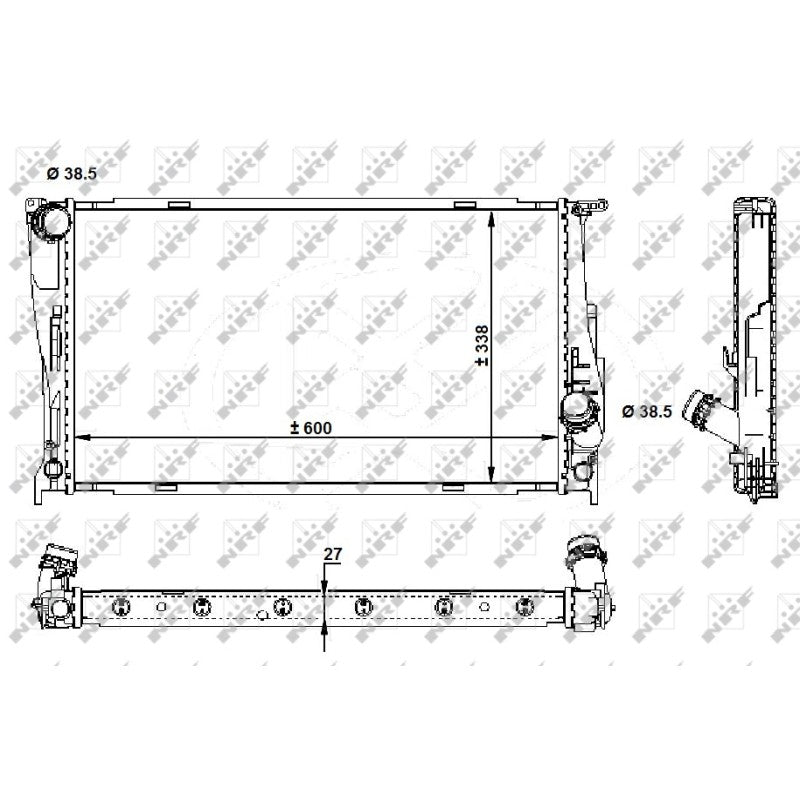 Radiator apa NRF 59210