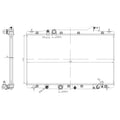 Radiator apa NRF 550040