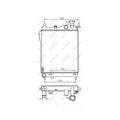 Radiator apa NRF 53359