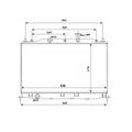 Radiator apa NRF 53822