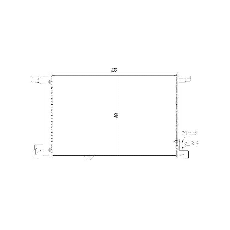 Radiator clima MTR 13054738