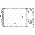 Radiator apa NRF 509710