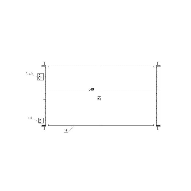 Radiator clima MTR 13054463
