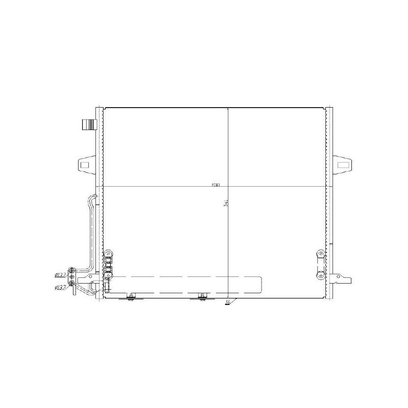 Radiator clima MTR 13054796