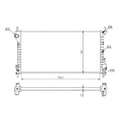 Radiator apa NRF 54756A