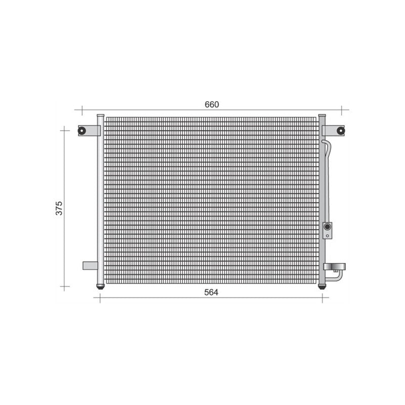 Radiator clima MTR 12133766