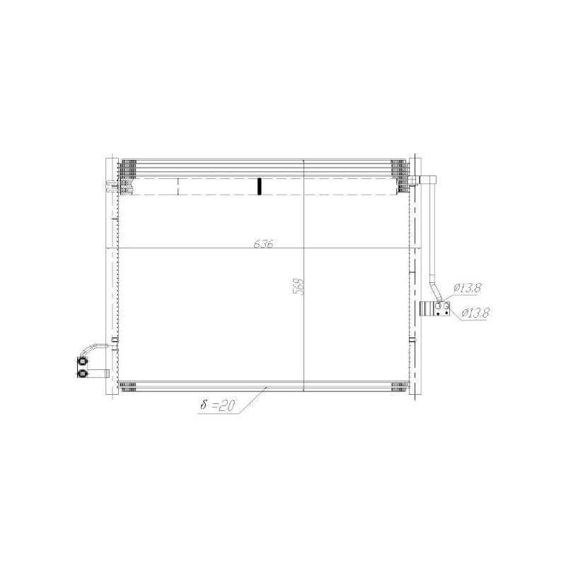Radiator clima MTR 13054833