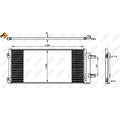Radiator clima NRF 350338