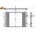 Radiator clima NRF 35997