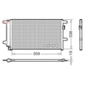 Radiator clima DENSO DCN12007