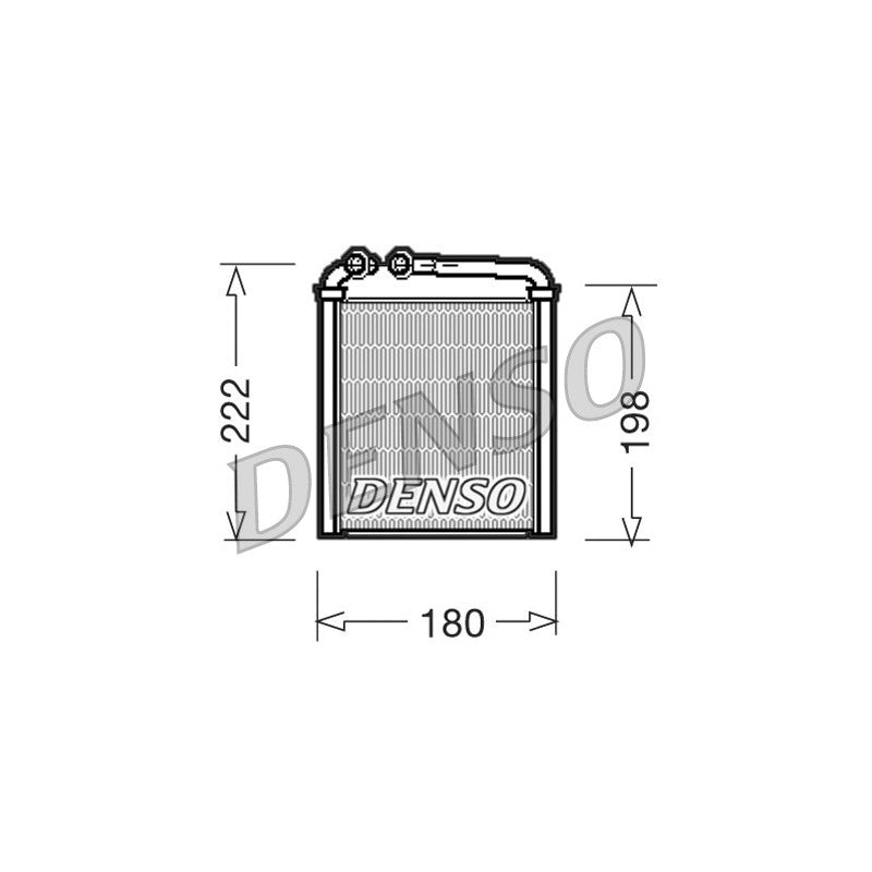Radiator habitaclu DENSO DRR32005