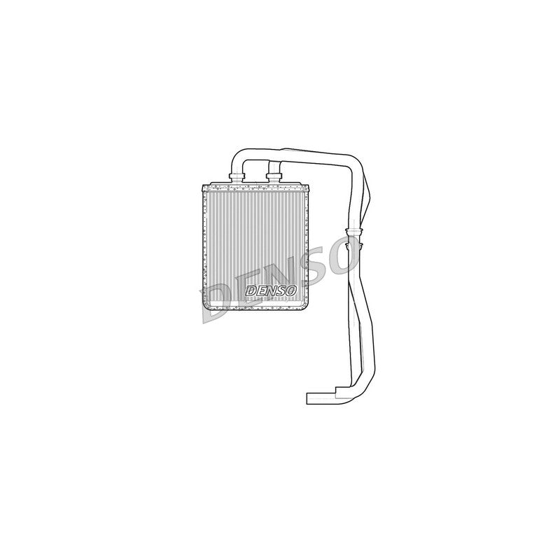 Radiator habitaclu DENSO DRR12011