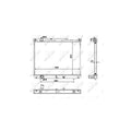 Radiator apa NRF 53916