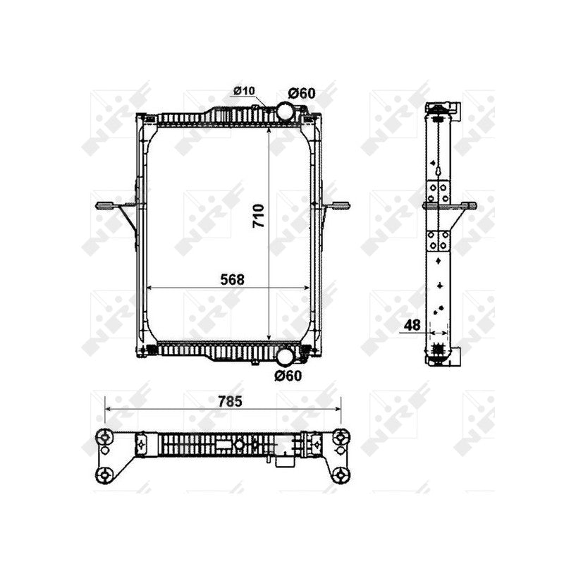 Radiator apa NRF 53432