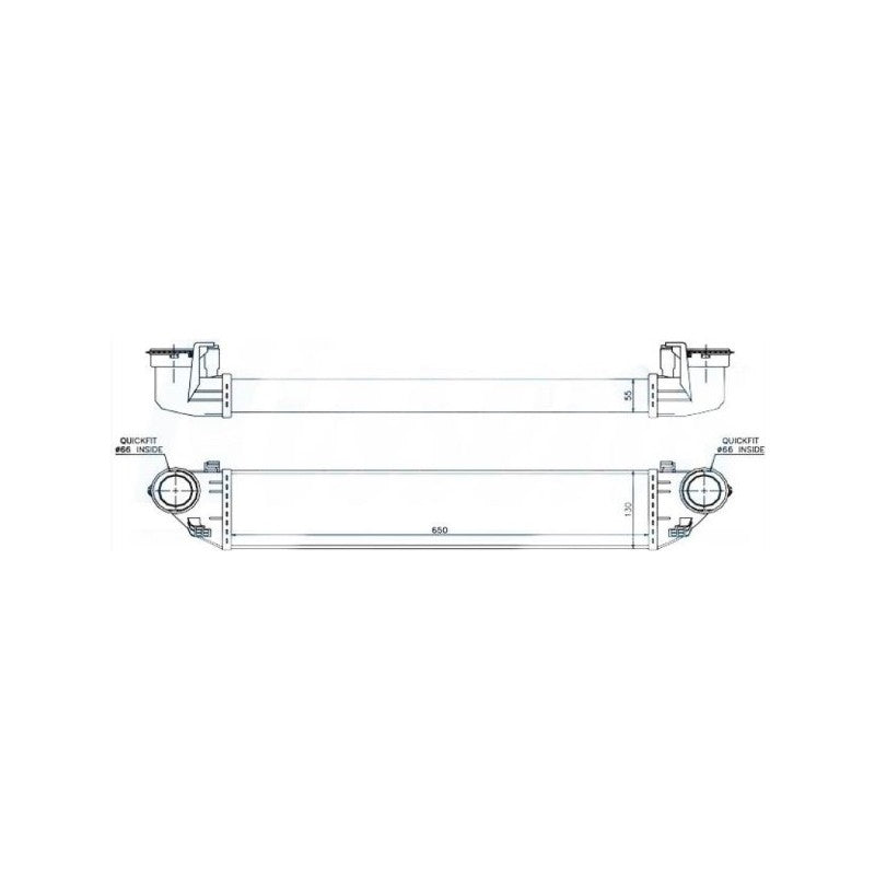 Intercooler MTR 13054842