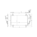 Radiator clima MTR 13054743