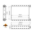 Radiator habitaclu NRF 54440