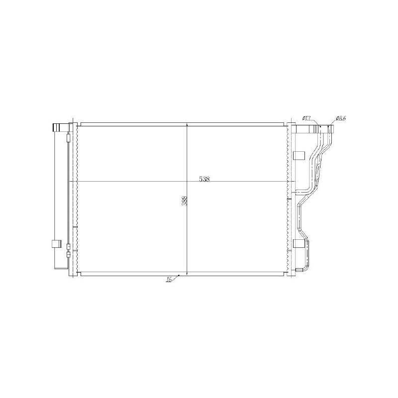 Radiator clima MTR 13054722